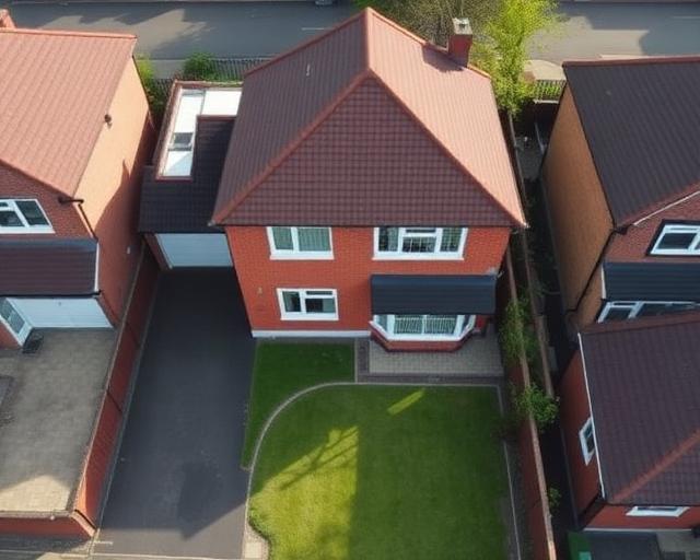 Estate Agents / Roof Inspections drone service - professional aerial photography