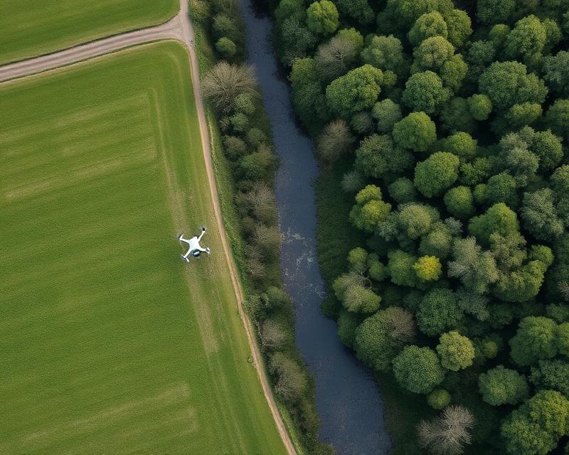 Surveying drone service - professional aerial photography